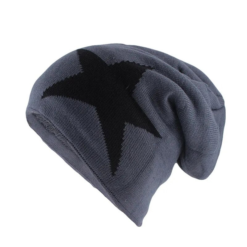 Winter Warm Hat For Men Women Knitted Wool Beanies Skullies Lady Skull Bonnet
