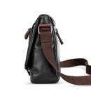 Luxury Leather Men Sling Bag Casual Business Messenger Bag Vintage Men Crossbody Bag Male Shoulder Bags