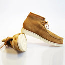 Handmade Mens Boots Retro Lace Up Motorcycle Ankle Boots Spring Casual Footwear