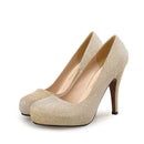 Thin High Heels Woman Pumps Round Toe Pumps Shoes Women Pumps