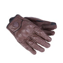 Brown leather glove on a white background, Obroi