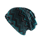 Women Striped Hat Scarf Double Used Autumn Adult Girl's Beanies Skullies Casual Soft Hats
