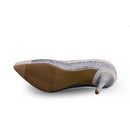 Women wedding shoes pointed toe 8cm thin heel woman shoes