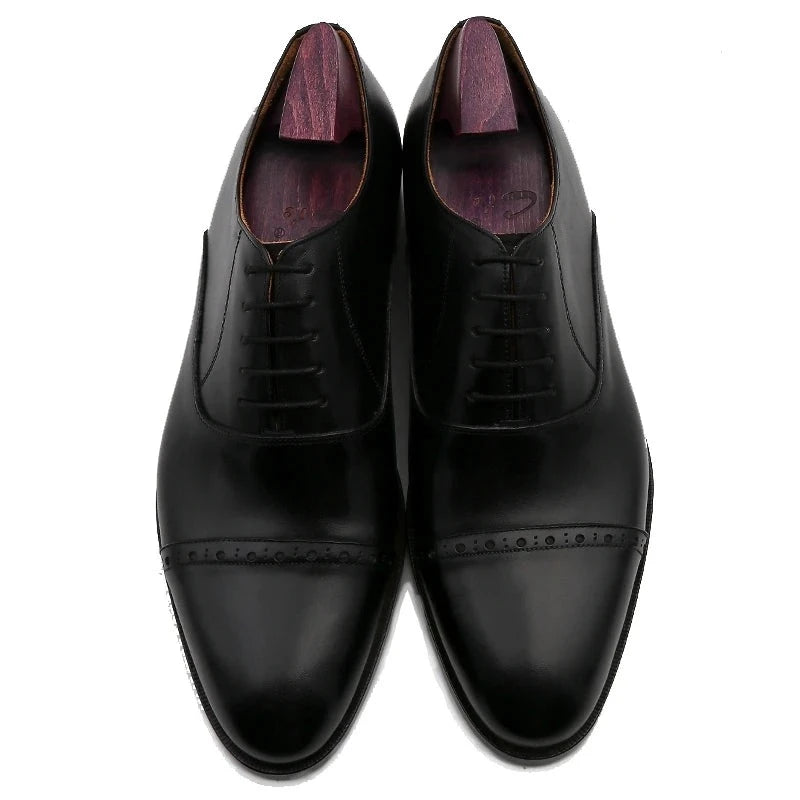 Men dress shoes leather black mens wedding men office shoe genuine calf leather outsole formal office leather handmade