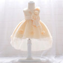 Summer Christening Birthday Dress For Baby Girl Frock Princess Girl Dresses Party Infant Flower Dress