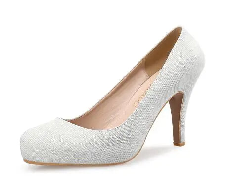 Thin High Heels Woman Pumps Round Toe Pumps Shoes Women Pumps