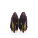 Crystal Bridal Wedding shoes Women High heels Pumps woman real leather Platform shoes