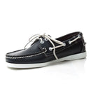 British Classic Boat Shoes Men Lace Up Casual Flats Genuine Leather Shoes Breathable