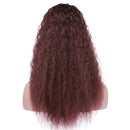 Drawstring Clips In Hairpiece Ponytail Kinky Water Curly Hair Extensions For Women