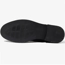 Black shoe sole on a white background, Obroi