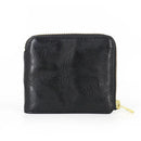 Short Wallet Male Genuine Leather Luxury Wrinkled Credit Card Purses