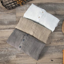 Retro Pure Linen Shirt Men Brand Short Sleeve Shirts For Men