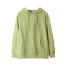 Autumn Long Sleeve Couples Hooded Hoodies Pure Women Cotton High Quality Oversize Style Women Hoodies