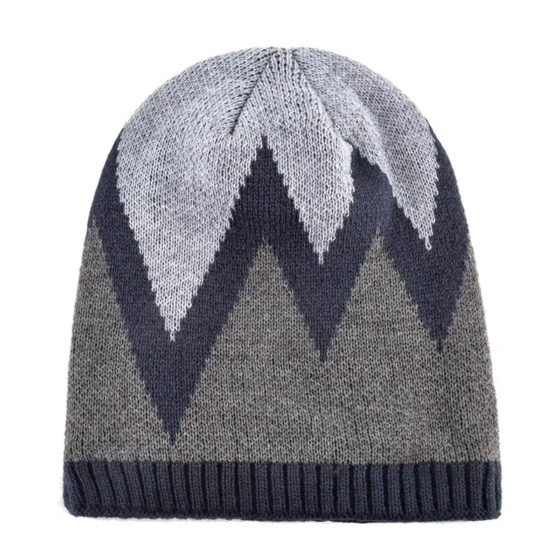 Winter cap Plus velvet keep warm hats for men Mixed beanies Double layer cap women knitted wool Skullies