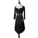 Latin Competition Skirt Women Advanced Elegant Dress