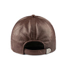 Brown textured baseball cap on a white background, Obroi