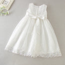 Summer Baby Girl Dress White Lace Infant Party Wedding Princess Dress