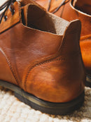Vintage Men's Casual shoes Genuine Leather Man Tooling shoes Male British shoes Retro Trendy