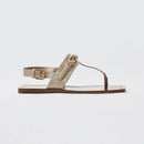 Summer Flats Flip Flops Bohemian Beach Slides Buckle Strap Square Toe Flat With Sandals Casual