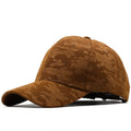 Brown corduroy cap on a white background, Obroi