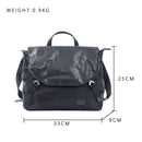 Men Genuine Leather Shoulder Bag Casual Messenger Bag Cross Body Bag Leather Vintage Shoulder Bag
