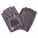 Gloves Male Locomotive Real Leather Gloves Men Semi-Finger