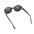 Sided Acetate Sunglasses Oval Sun Glasses For Designer