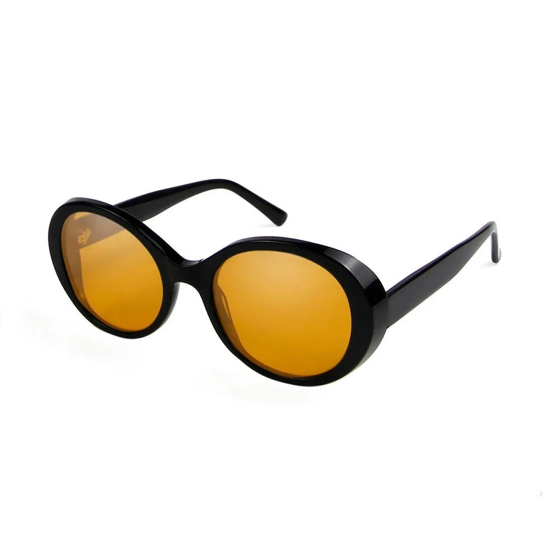 Sided Acetate Sunglasses Oval Sun Glasses For Designer