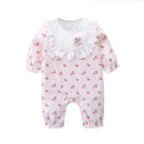 Newborn Infant Baby Girls Clothes Lace Summer Rompers Jumpsuit Sunsuit Summer Baby Girls Clothes