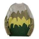 Sweater Mens Casual Style Pullover Autumn Men Sweaters Long Sleeve Round Neck Male Tops Knitted Pullovers