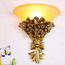 Flower Wall Lamp Gold Mirror Light Wall Sconce Bedside Decor Nordic Modern Led Lighting Fixtures Luminaire
