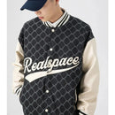 Jacket Vintage Men Plaid Blue Black Women's Bomber Jackets Baseball Oversize American Streetwear Outerwear University