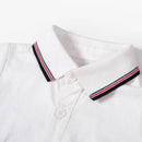 Newborn Boy Summer Baby Clothes Cotton Kids Birthday Dress White Infant Outfit Hat Romper Overall Shoes Socks