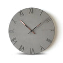 Round Wall Clock Scandinavian Mute Needle Clock Minimalist Room Decor Clocks