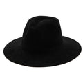 Black fedora hat on a white background, Obroi