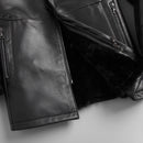 Men Winter Fur Clothing Genuine Leather Natural Fur Outwear