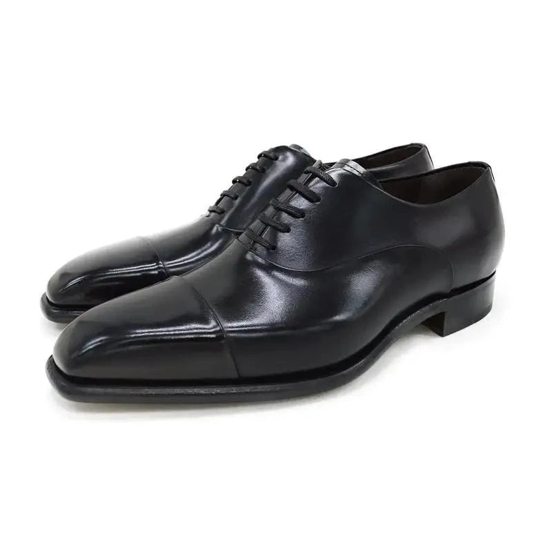 Oxford Dress Formal Best Men Shoes Black Office Original Wedding Man Business Shoe Designer Leather Mens Shoes