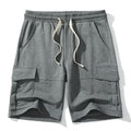Summer Men Cargo Shorts Cotton Loose Casual Shorts