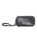 Clutch Bag Men Genuine Leather Luxury Handmade Casual Wrist Strap Wallet Double Zipper Long Storage Purses