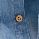 Summer denim shirt men blue shirts for men casual shirt mens comfortable