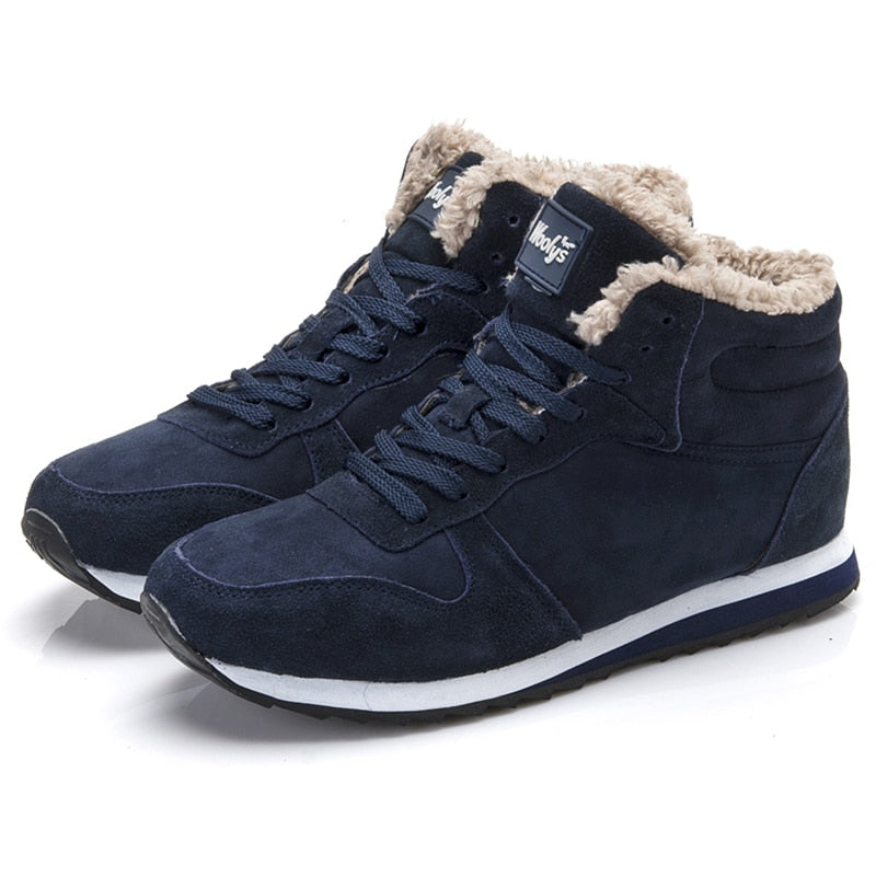 Women Flats Casual Winter Shoes Woman Lovers Suede Leather Winter Sneakers Basket Femme Footwear