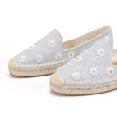 Casual Round Toe Sale Hemp Women Flat Shoes Ladies
