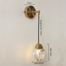 Modern Crystal Wall Lamps Nordic Lamp Decor diamond Wall Lights Fixtures