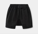 Summer Sports Cotton Pocket Handsome Elastic Sports Crotch Belt Cotton Shorts For Kids Baby Boys