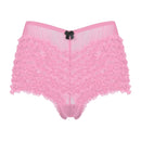 Adult Sexy Sissy Underwear Lace Ruffle Dance Shorts Elastic Waist Translucent Boxer Shorts Lingerie Crossdressing Paneities