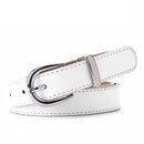 Women Belts For Dress Luxury Designer Narrow Jeans Ladies Thin Waist Leather Belt Female Waistband