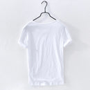 Men cotton t shirt for men short sleeve tshirt mens round neck t shirts male tops