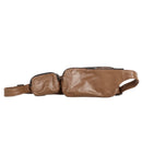 Chest Bag Men Genuine Leather Casual Bags Travel Storage Cell Phone Bag Satchel