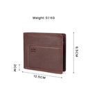 Genuine Leather Wallet Men Coin Purse Rfid Anti-theft Purse for Money Retro Wallet With Card Holders Man Gift Short Purse