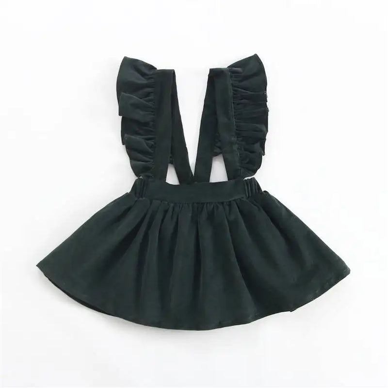 skirt girls cake party ball Gown kids corduroy lace dressy children clothes Xmas